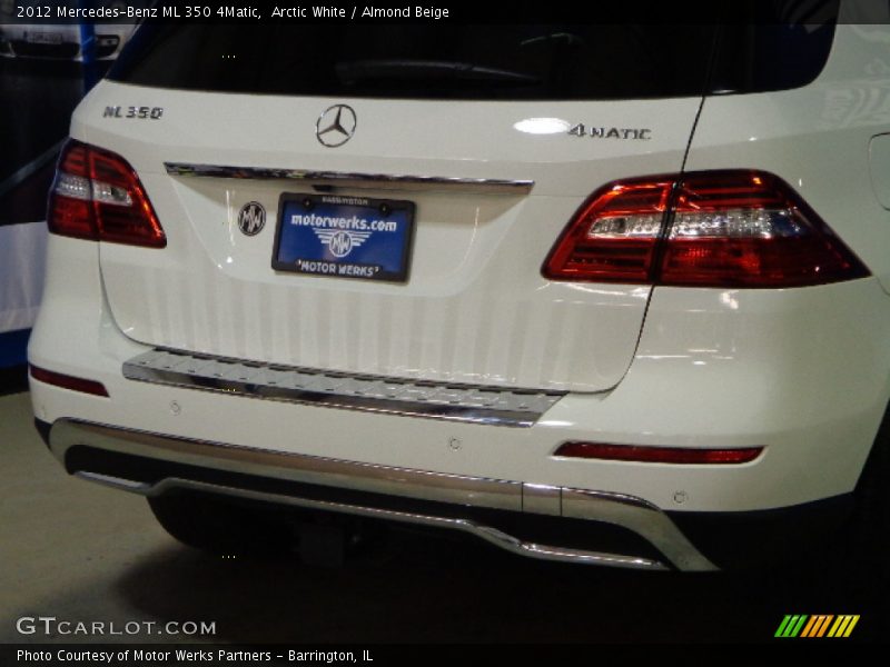 Arctic White / Almond Beige 2012 Mercedes-Benz ML 350 4Matic