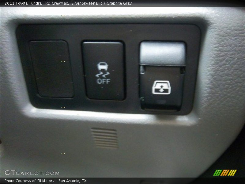 Silver Sky Metallic / Graphite Gray 2011 Toyota Tundra TRD CrewMax
