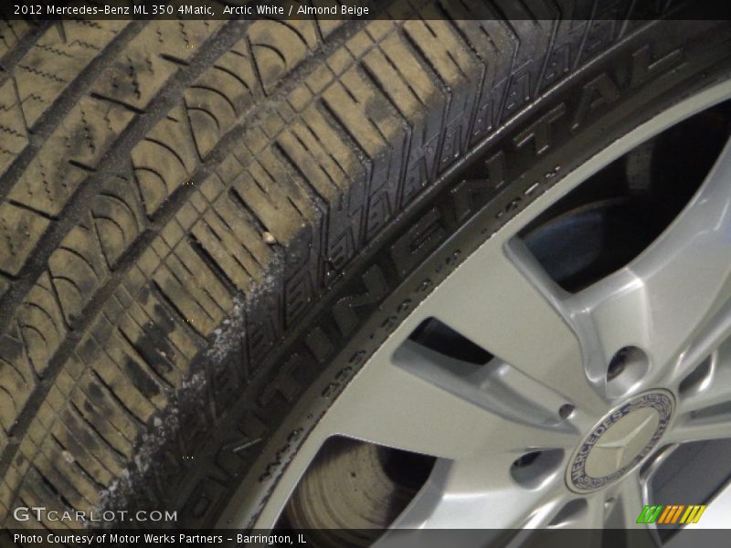 Arctic White / Almond Beige 2012 Mercedes-Benz ML 350 4Matic