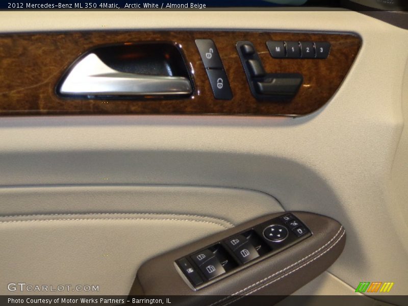 Arctic White / Almond Beige 2012 Mercedes-Benz ML 350 4Matic