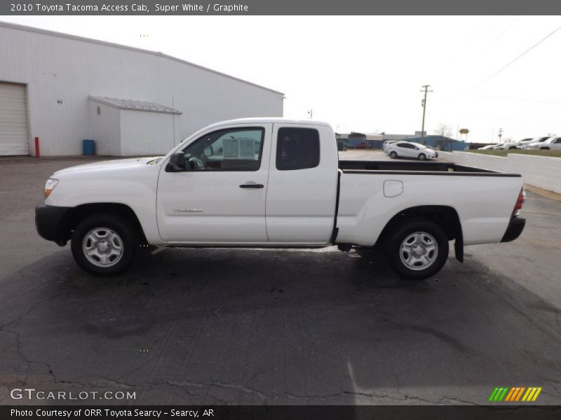 Super White / Graphite 2010 Toyota Tacoma Access Cab