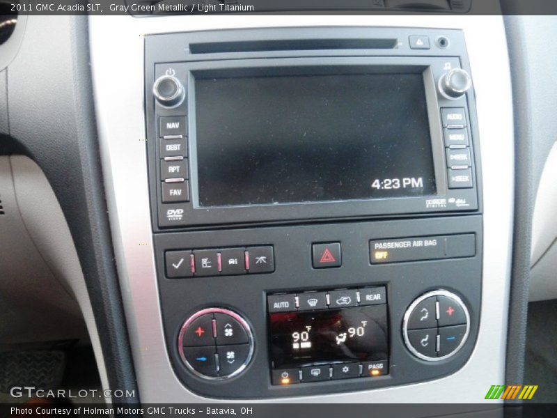 Gray Green Metallic / Light Titanium 2011 GMC Acadia SLT
