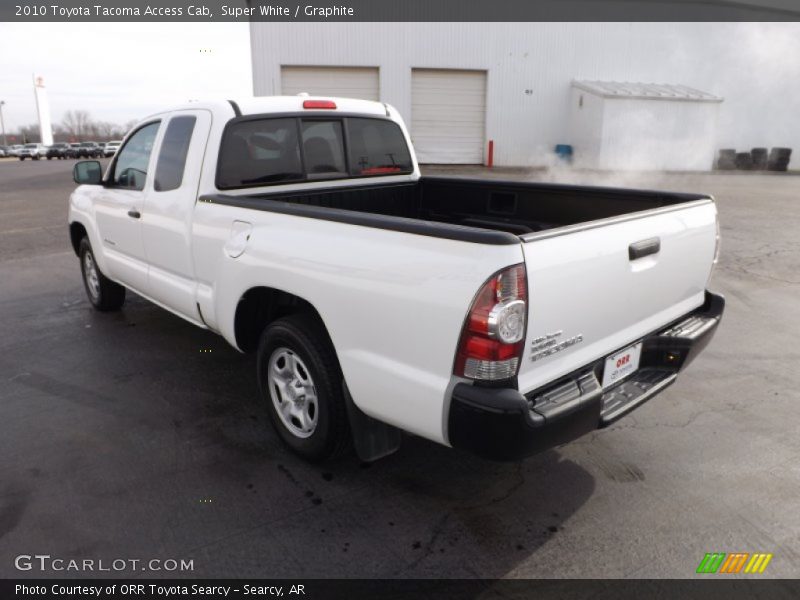 Super White / Graphite 2010 Toyota Tacoma Access Cab