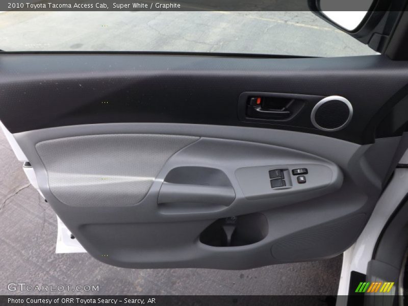 Super White / Graphite 2010 Toyota Tacoma Access Cab