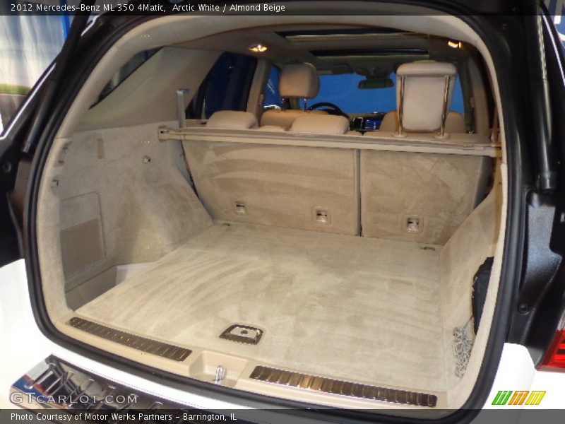 Arctic White / Almond Beige 2012 Mercedes-Benz ML 350 4Matic