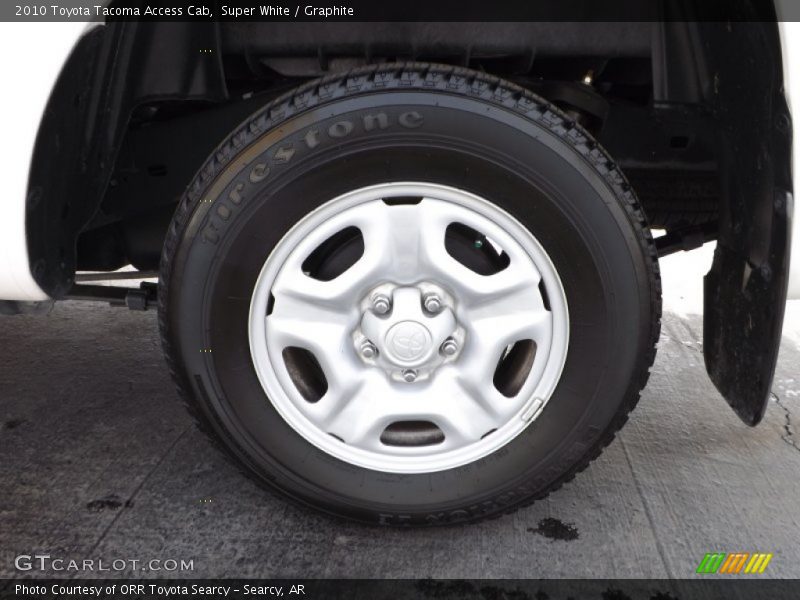 Super White / Graphite 2010 Toyota Tacoma Access Cab