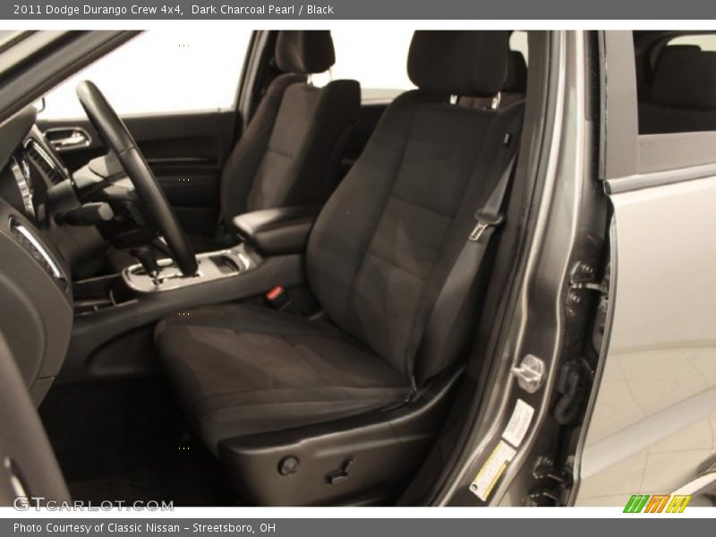 Dark Charcoal Pearl / Black 2011 Dodge Durango Crew 4x4