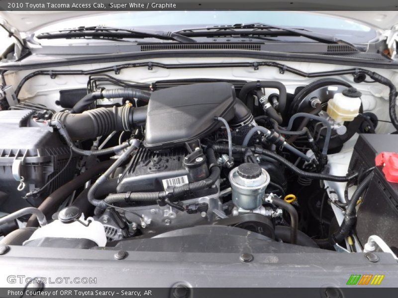 Super White / Graphite 2010 Toyota Tacoma Access Cab