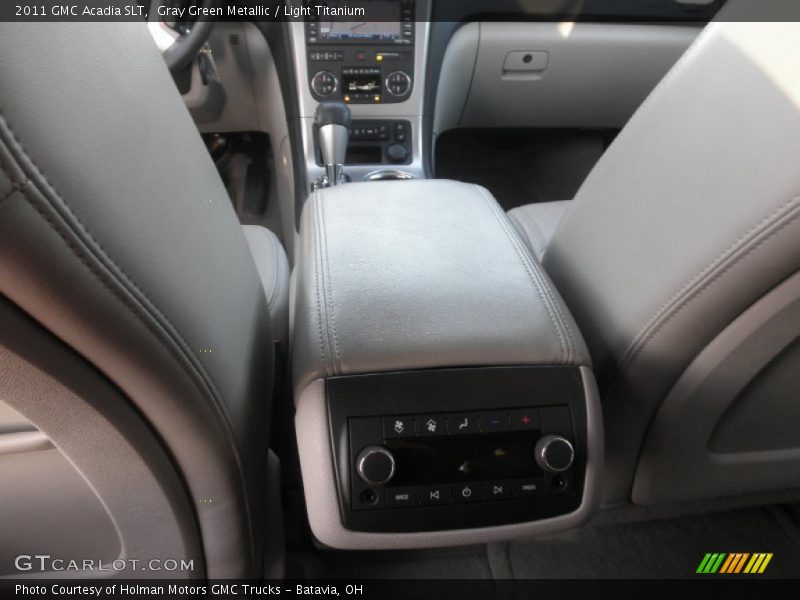 Gray Green Metallic / Light Titanium 2011 GMC Acadia SLT