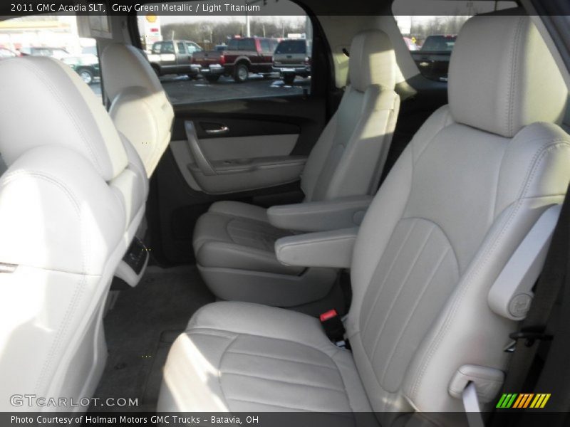 Gray Green Metallic / Light Titanium 2011 GMC Acadia SLT