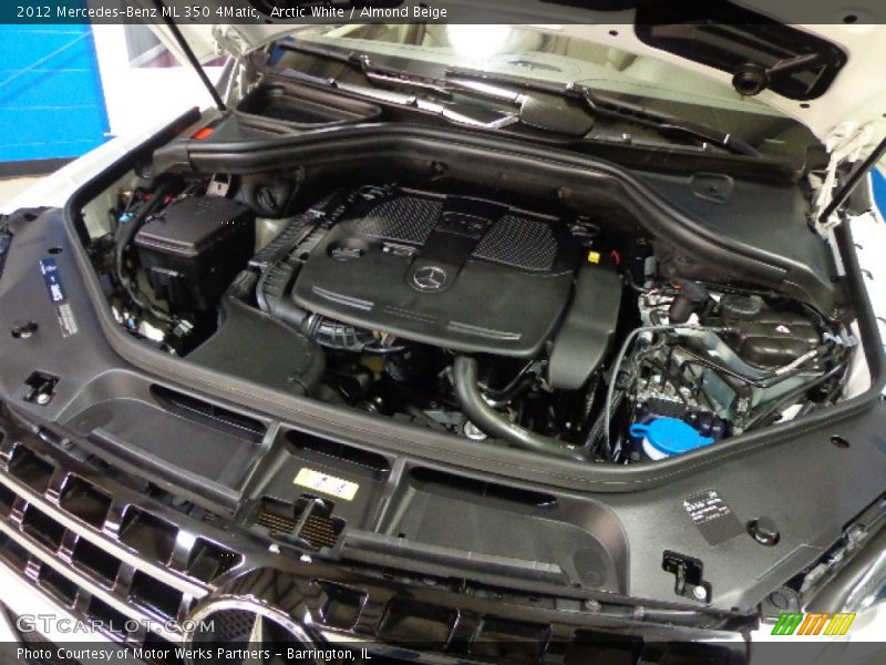 Arctic White / Almond Beige 2012 Mercedes-Benz ML 350 4Matic
