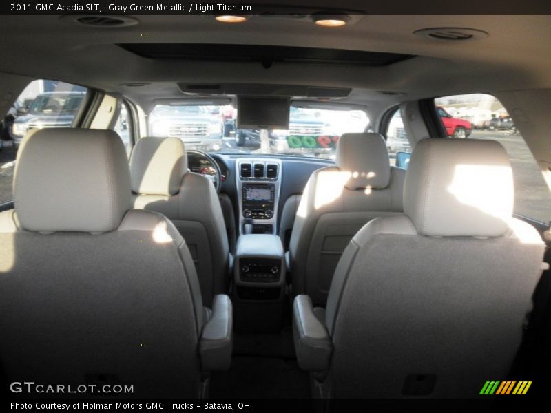 Gray Green Metallic / Light Titanium 2011 GMC Acadia SLT