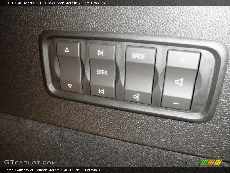 Gray Green Metallic / Light Titanium 2011 GMC Acadia SLT