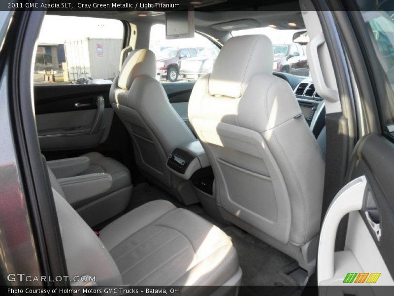 Gray Green Metallic / Light Titanium 2011 GMC Acadia SLT