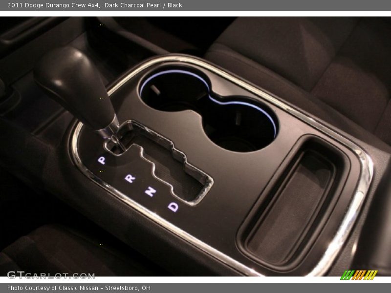Dark Charcoal Pearl / Black 2011 Dodge Durango Crew 4x4