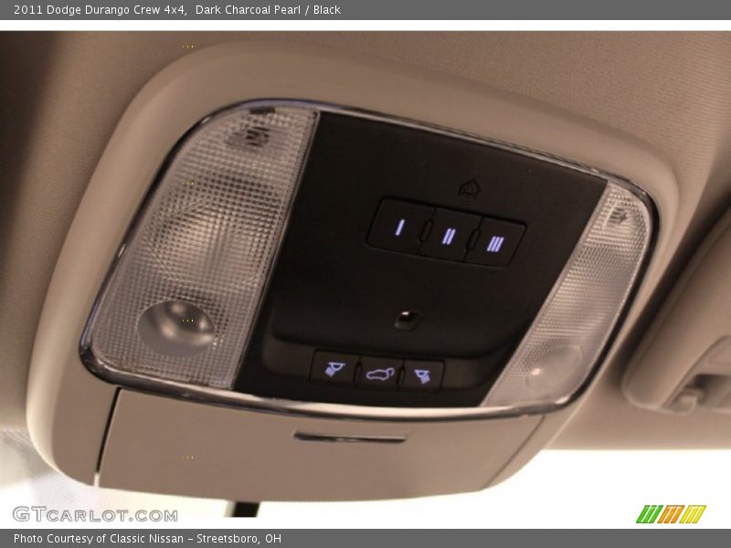 Dark Charcoal Pearl / Black 2011 Dodge Durango Crew 4x4