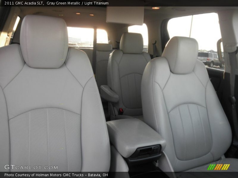 Gray Green Metallic / Light Titanium 2011 GMC Acadia SLT