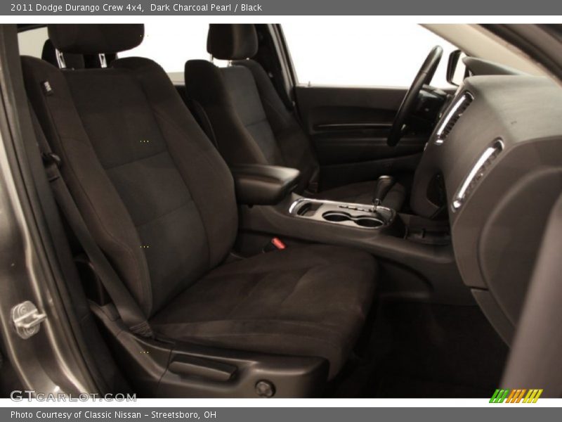 Dark Charcoal Pearl / Black 2011 Dodge Durango Crew 4x4