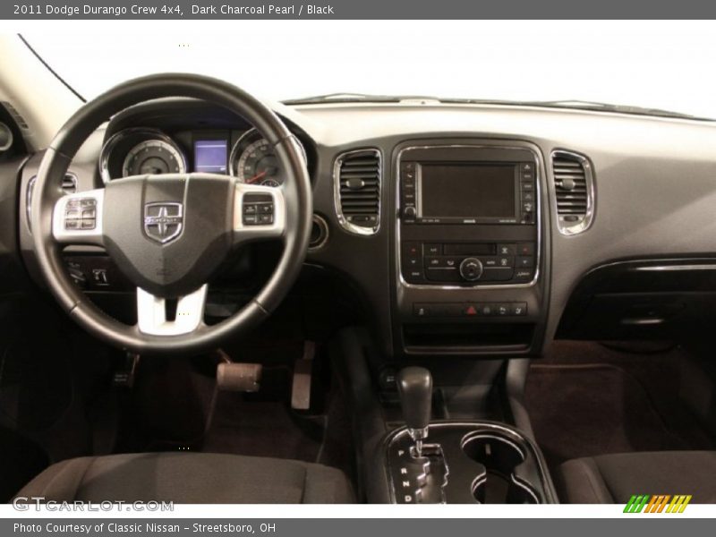 Dark Charcoal Pearl / Black 2011 Dodge Durango Crew 4x4