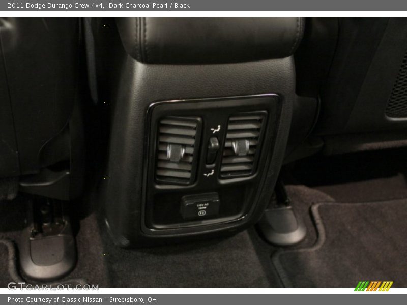 Dark Charcoal Pearl / Black 2011 Dodge Durango Crew 4x4