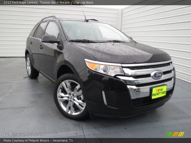 Tuxedo Black Metallic / Charcoal Black 2013 Ford Edge Limited