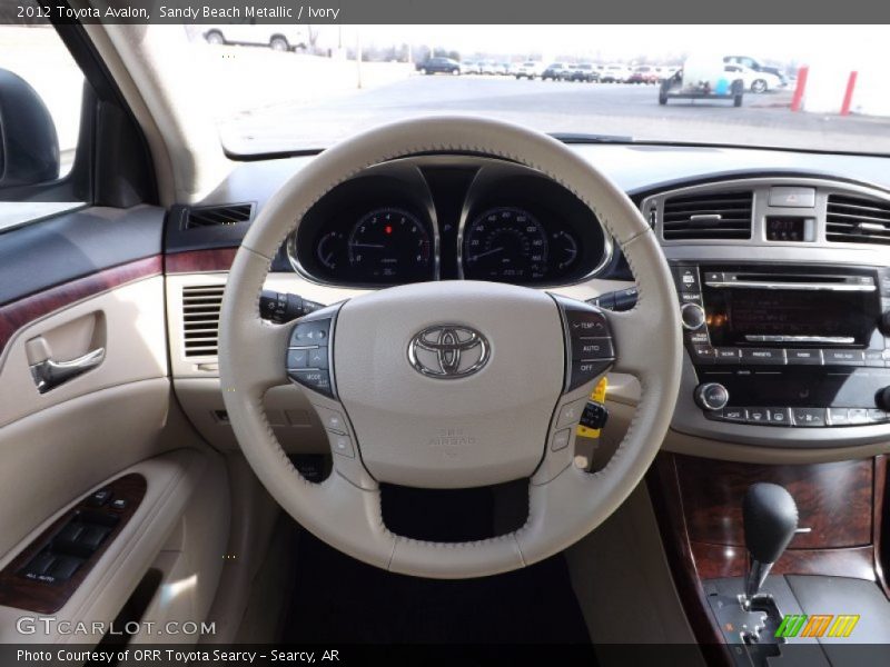 Sandy Beach Metallic / Ivory 2012 Toyota Avalon