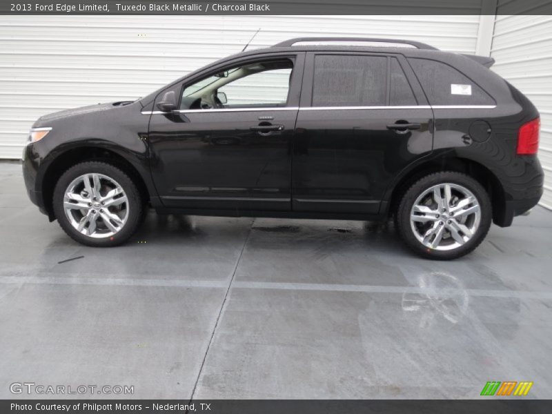 Tuxedo Black Metallic / Charcoal Black 2013 Ford Edge Limited