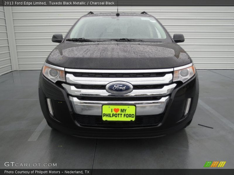 Tuxedo Black Metallic / Charcoal Black 2013 Ford Edge Limited