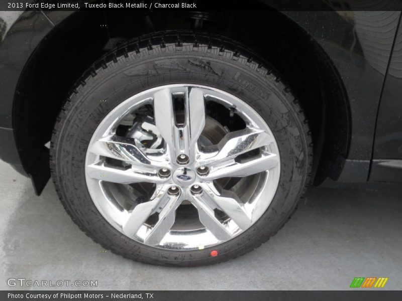 Tuxedo Black Metallic / Charcoal Black 2013 Ford Edge Limited