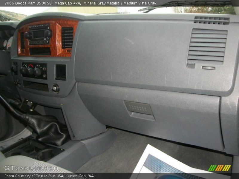 Mineral Gray Metallic / Medium Slate Gray 2006 Dodge Ram 3500 SLT Mega Cab 4x4