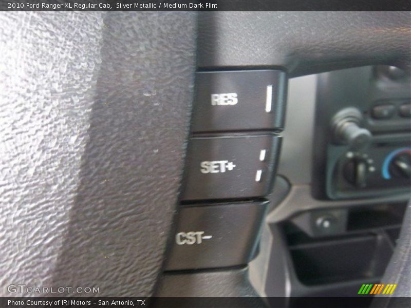 Silver Metallic / Medium Dark Flint 2010 Ford Ranger XL Regular Cab