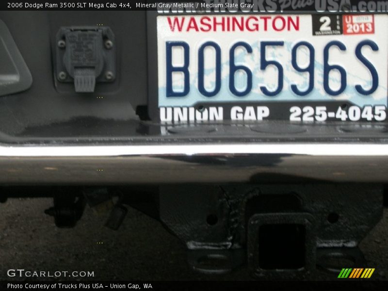 Mineral Gray Metallic / Medium Slate Gray 2006 Dodge Ram 3500 SLT Mega Cab 4x4