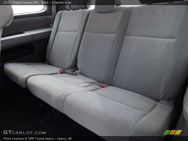 Rear Seat of 2012 Sequoia SR5