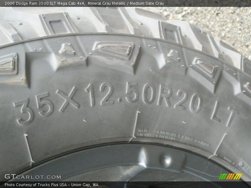 Mineral Gray Metallic / Medium Slate Gray 2006 Dodge Ram 3500 SLT Mega Cab 4x4