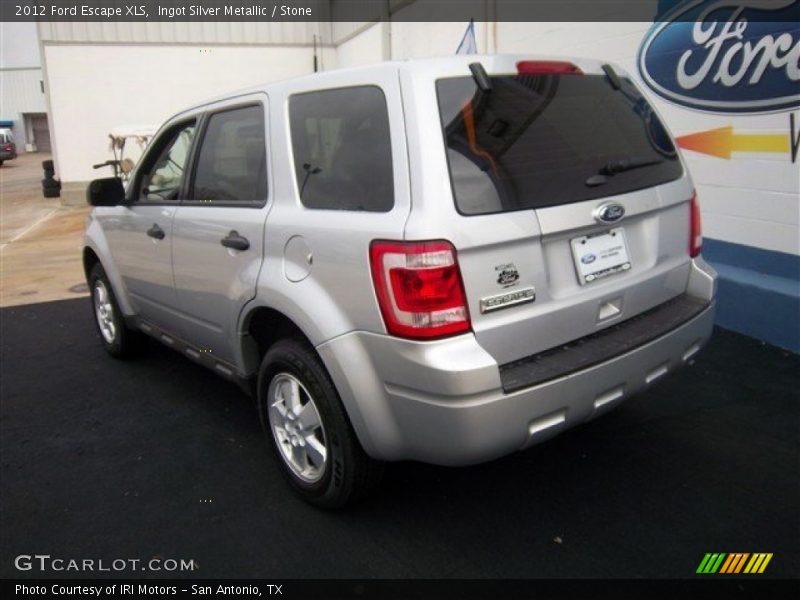 Ingot Silver Metallic / Stone 2012 Ford Escape XLS
