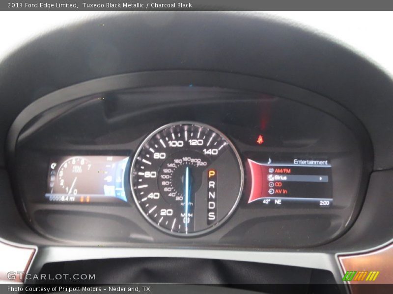Tuxedo Black Metallic / Charcoal Black 2013 Ford Edge Limited