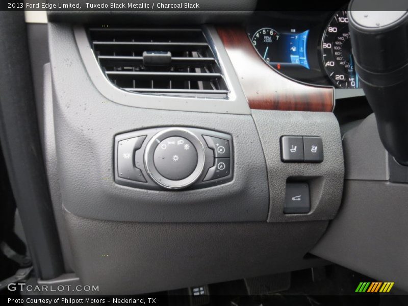 Tuxedo Black Metallic / Charcoal Black 2013 Ford Edge Limited