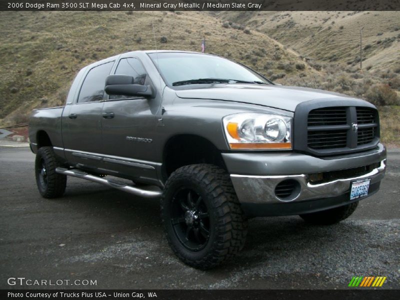 Mineral Gray Metallic / Medium Slate Gray 2006 Dodge Ram 3500 SLT Mega Cab 4x4