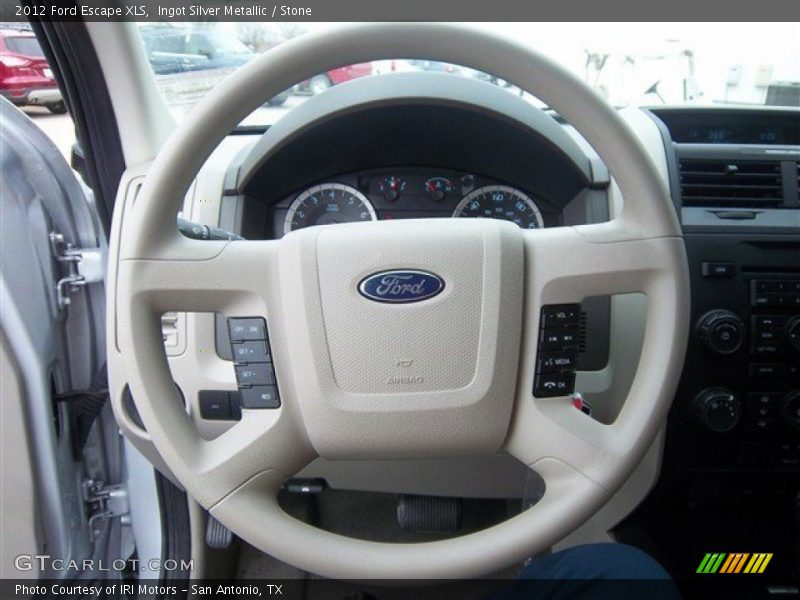 Ingot Silver Metallic / Stone 2012 Ford Escape XLS