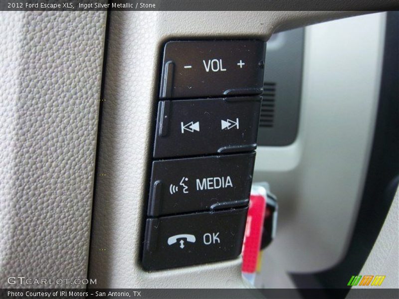 Ingot Silver Metallic / Stone 2012 Ford Escape XLS