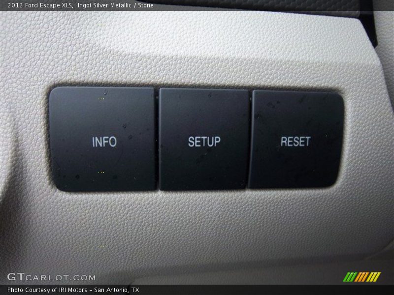 Ingot Silver Metallic / Stone 2012 Ford Escape XLS