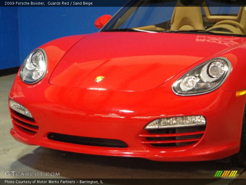 Guards Red / Sand Beige 2009 Porsche Boxster