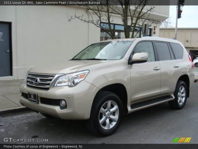 Satin Cashmere Pearl / Ecru/Auburn Bubinga 2011 Lexus GX 460