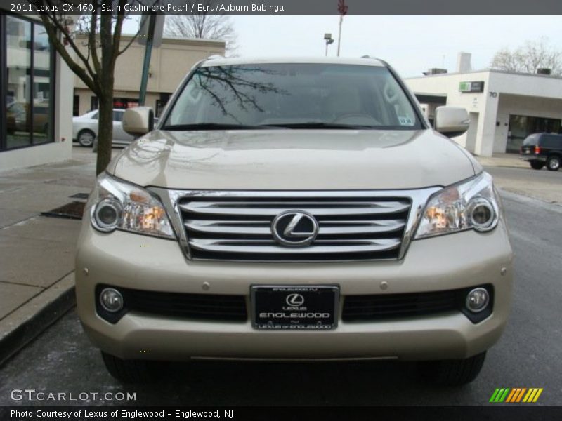 Satin Cashmere Pearl / Ecru/Auburn Bubinga 2011 Lexus GX 460