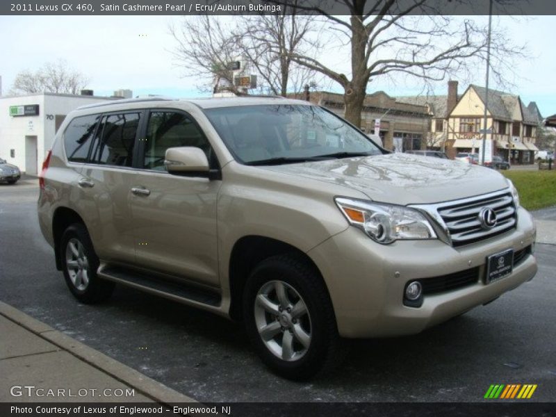 Satin Cashmere Pearl / Ecru/Auburn Bubinga 2011 Lexus GX 460