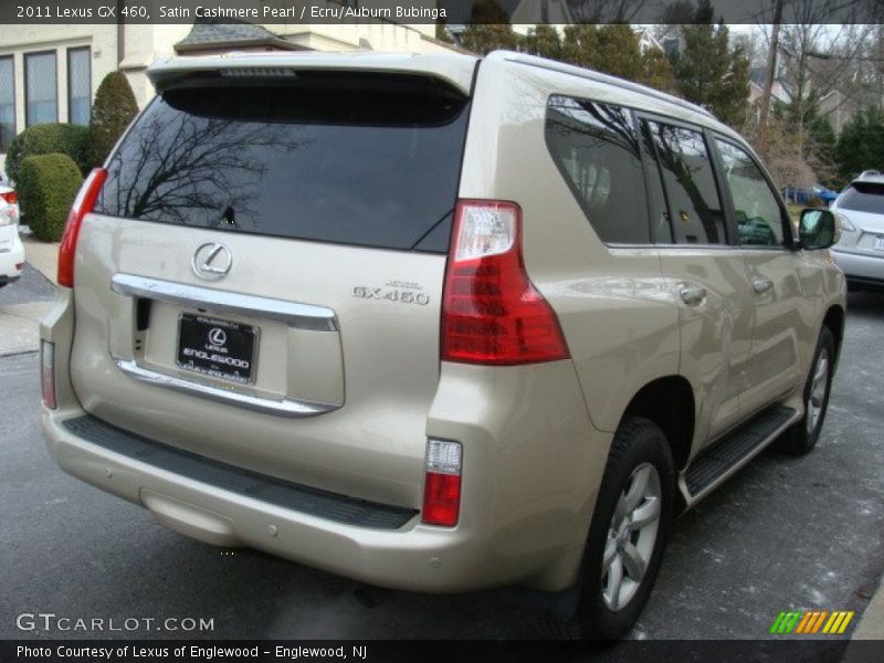 Satin Cashmere Pearl / Ecru/Auburn Bubinga 2011 Lexus GX 460