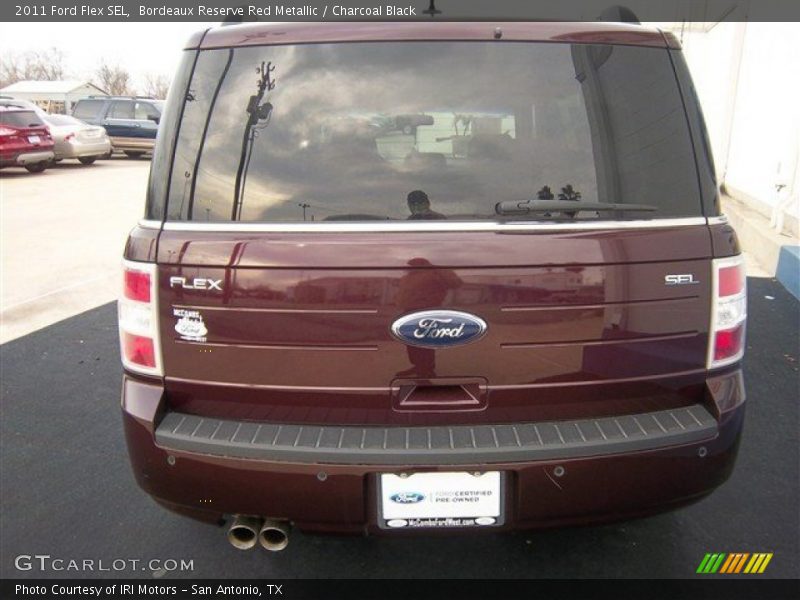 Bordeaux Reserve Red Metallic / Charcoal Black 2011 Ford Flex SEL