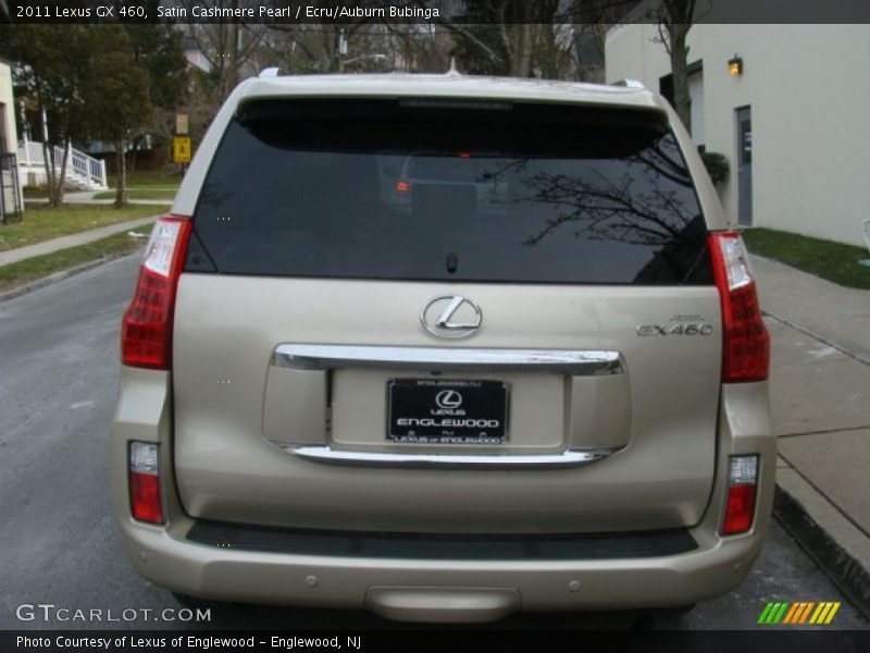 Satin Cashmere Pearl / Ecru/Auburn Bubinga 2011 Lexus GX 460