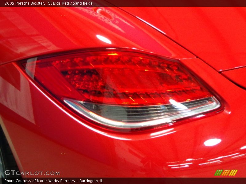 Guards Red / Sand Beige 2009 Porsche Boxster