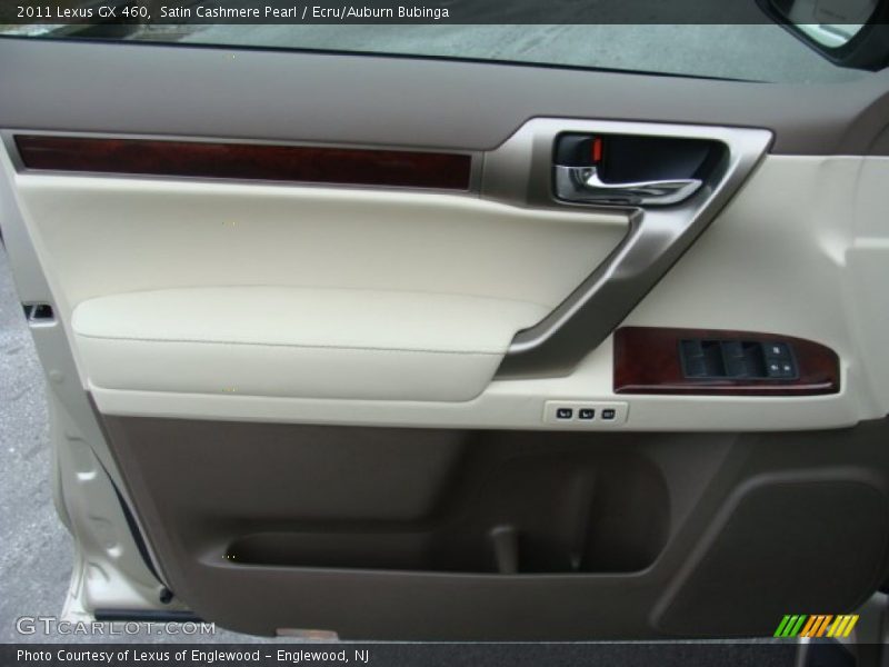 Satin Cashmere Pearl / Ecru/Auburn Bubinga 2011 Lexus GX 460